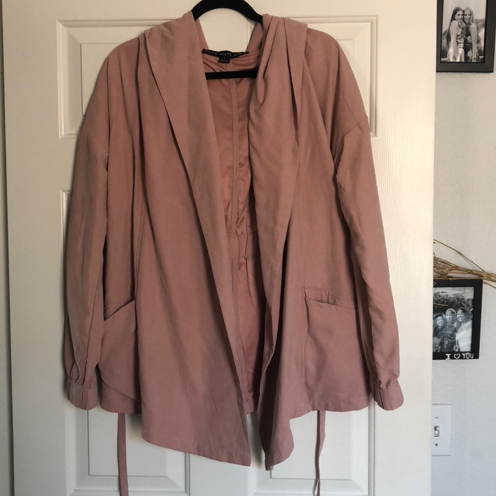 Pink light jacket